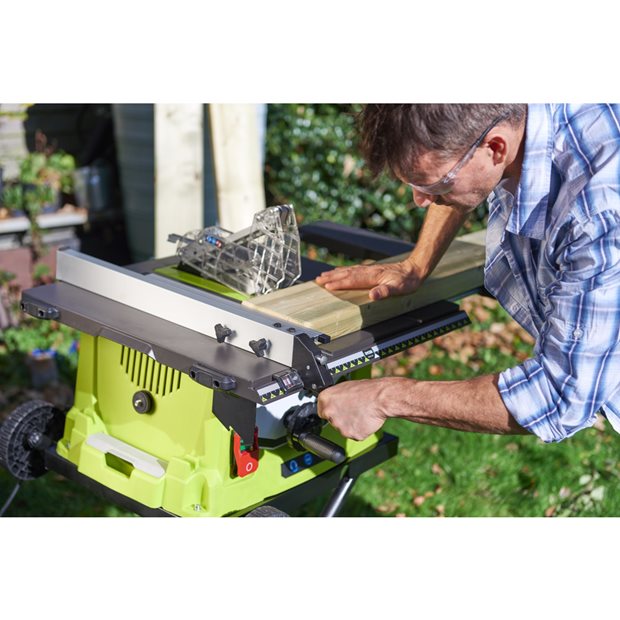 1800W Corded Table Saw And Stand | Power Tools | Ryobi Tools